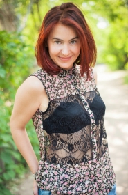 Tatyana from Melitopol, 51 years, with green eyes, red hair, Christian, Nurse. #6
