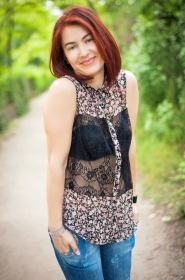 Tatyana from Melitopol, 51 years, with green eyes, red hair, Christian, Nurse. #7