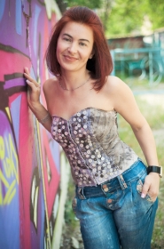 Tatyana from Melitopol, 51 years, with green eyes, red hair, Christian, Nurse. #9