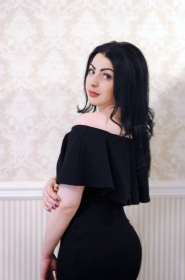 Anastasia from Kharkov, 31 years, with brown eyes, black hair, Christian, Doctor. #1