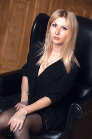 Yana from Krivoy Rog, 30 years, with brown eyes, blonde hair, Christian, beautician. #5