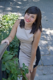 Anastasia from Illichevsk, 29 years, with brown eyes, dark brown hair, Administrator of restaurant. #1