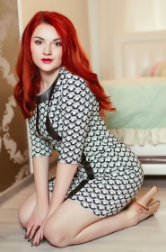 Liliya from Kharkov, 26 years, with brown eyes, red hair, Christian, Manager. #4