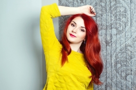 Liliya from Kharkov, 26 years, with brown eyes, red hair, Christian, Manager. #8