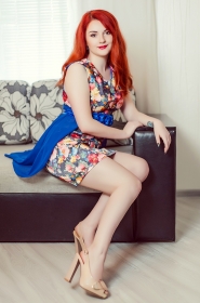 Liliya from Kharkov, 26 years, with brown eyes, red hair, Christian, Manager. #9