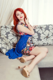 Liliya from Kharkov, 26 years, with brown eyes, red hair, Christian, Manager. #10