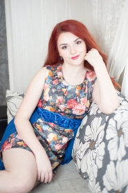 Liliya from Kharkov, 26 years, with brown eyes, red hair, Christian, Manager. #12