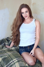 Anastasia from Zaporozhye, 35 years, with green eyes, auburn hair, Christian, bank employer. #9