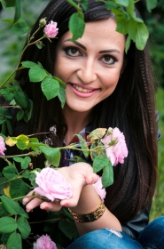Ekaterina from Kharkov, 37 years, with green eyes, dark brown hair, Christian, economist. #11