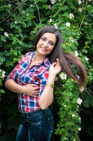 Ekaterina from Kharkov, 37 years, with green eyes, dark brown hair, Christian, economist. #12