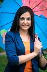 Ekaterina from Kharkov, 37 years, with green eyes, dark brown hair, Christian, economist. #17