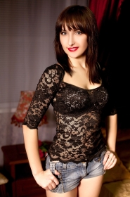 Taisia from Khartsyzsk, 25 years, with grey eyes, dark brown hair, Christian, student. #11