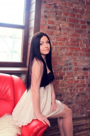 Alina from Lugansk, 30 years, with grey eyes, black hair, Christian, Hairdresser. #19
