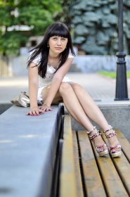 Anastasia from Kharkov, 35 years, with green eyes, black hair, Christian, Head of tender department. #9