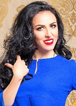 Irina from Nikolaev, 41 years, with blue eyes, black hair, Christian, accountant.