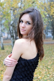 Alyona from Nikopol, 30 years, with brown eyes, dark brown hair, Christian, Selling assistant. #9