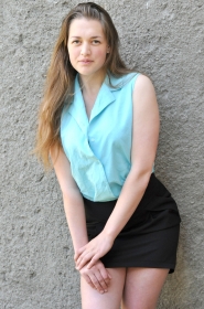 Regina from Kirovograd, 29 years, with green eyes, light brown hair, Christian, student-intern. #7