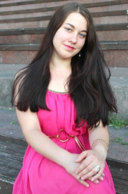 Anna from Kiev, 27 years, with blue eyes, black hair, Christian, hotel administrator. #1