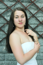 Anna from Kiev, 27 years, with blue eyes, black hair, Christian, hotel administrator. #6