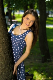 Anastasia from Kharkov, 27 years, with brown eyes, light brown hair, Christian, no work. #2