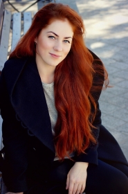 Viktoria from Cherkassy, 36 years, with grey eyes, red hair, Christian, designer. #4