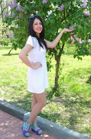 Lina from Dnepropetrovsk, 30 years, with hazel eyes, black hair, Model. #8