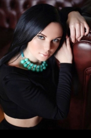 Vlada from Donetsk, 28 years, with blue eyes, black hair, Christian, Hr manager. #11