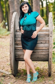 Alena from Cherkassy, 34 years, with green eyes, black hair, Christian. #11
