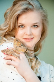 Oksana from Zaporozhye, 31 years, with blue eyes, blonde hair, Christian, Visagiste. #6