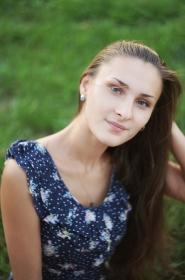 Irina from Nikolaev, 27 years, with brown eyes, dark brown hair, Christian. #1