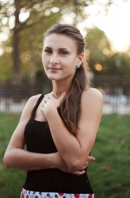 Irina from Nikolaev, 27 years, with brown eyes, dark brown hair, Christian. #9