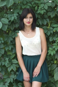 Zhanna from Lugansk, 25 years, with green eyes, black hair, Christian, -. #3