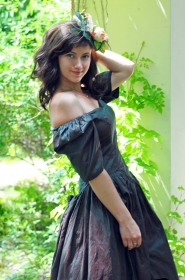 Zhanna from Lugansk, 25 years, with green eyes, black hair, Christian, -. #7