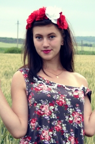 Zhanna from Lugansk, 25 years, with green eyes, black hair, Christian, -. #11