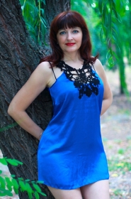 Lyudmila from Nikolayev, 51 years, with blue eyes, dark brown hair, Christian, Teacher. #11