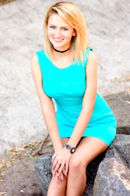 Yana from Cherkassy, 35 years, with blue eyes, blonde hair, Christian, hairdressers, stylist. #1