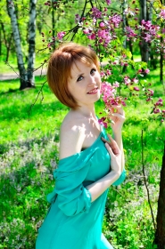 Katya from Cherkassy, 33 years, with green eyes, light brown hair, Christian, landscaper. #4