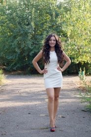 Kristina from Nikolaev, 33 years, with green eyes, dark brown hair, Christian, Manager. #6