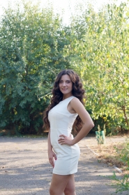 Kristina from Nikolaev, 33 years, with green eyes, dark brown hair, Christian, Manager. #8
