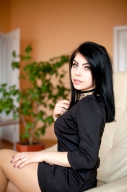 Angelica from Melitopol, 28 years, with blue eyes, black hair, Christian, English teacher at school. #1