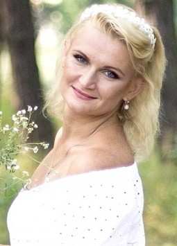 Helena from Poltava, 45 years, with blue eyes, blonde hair, Christian, Vice-Rector of the University.