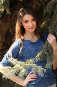 Alena from Odessa, 28 years, with brown eyes, dark brown hair, Christian, philologist. #2