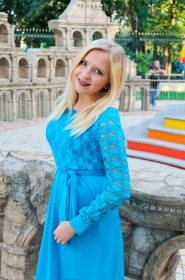 Alexandra from Kharkiv, 29 years, with blue eyes, blonde hair, Christian, Computer engineer. #1