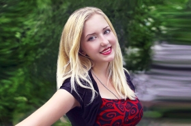 Alexandra from Kharkiv, 29 years, with blue eyes, blonde hair, Christian, Computer engineer. #3