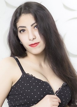 Marin from Kyiv, 25 years, with brown eyes, black hair, Christian, Hostesses.