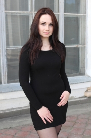 Svetlana from Kiev, 27 years, with grey eyes, black hair, Christian, Forex broker. #11