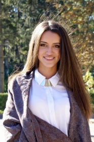 Karina from Kharkov, 27 years, with brown eyes, dark brown hair, Christian, math tutor elementary grades. #4