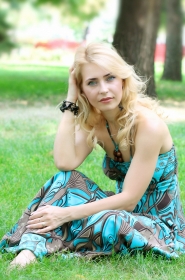 Elena from Kharkov, 44 years, with green eyes, blonde hair, Christian, stylist-hairdresser. #1
