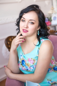 Julia from Nikolaev, 36 years, with green eyes, black hair, Christian, Primary school teacher. #5