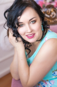Julia from Nikolaev, 36 years, with green eyes, black hair, Christian, Primary school teacher. #6